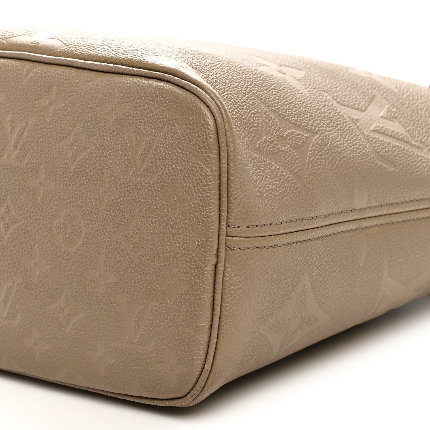 Louis Vuitton Empreinte Monogram Giant Neverfull MM Tourterelle 10 of 10