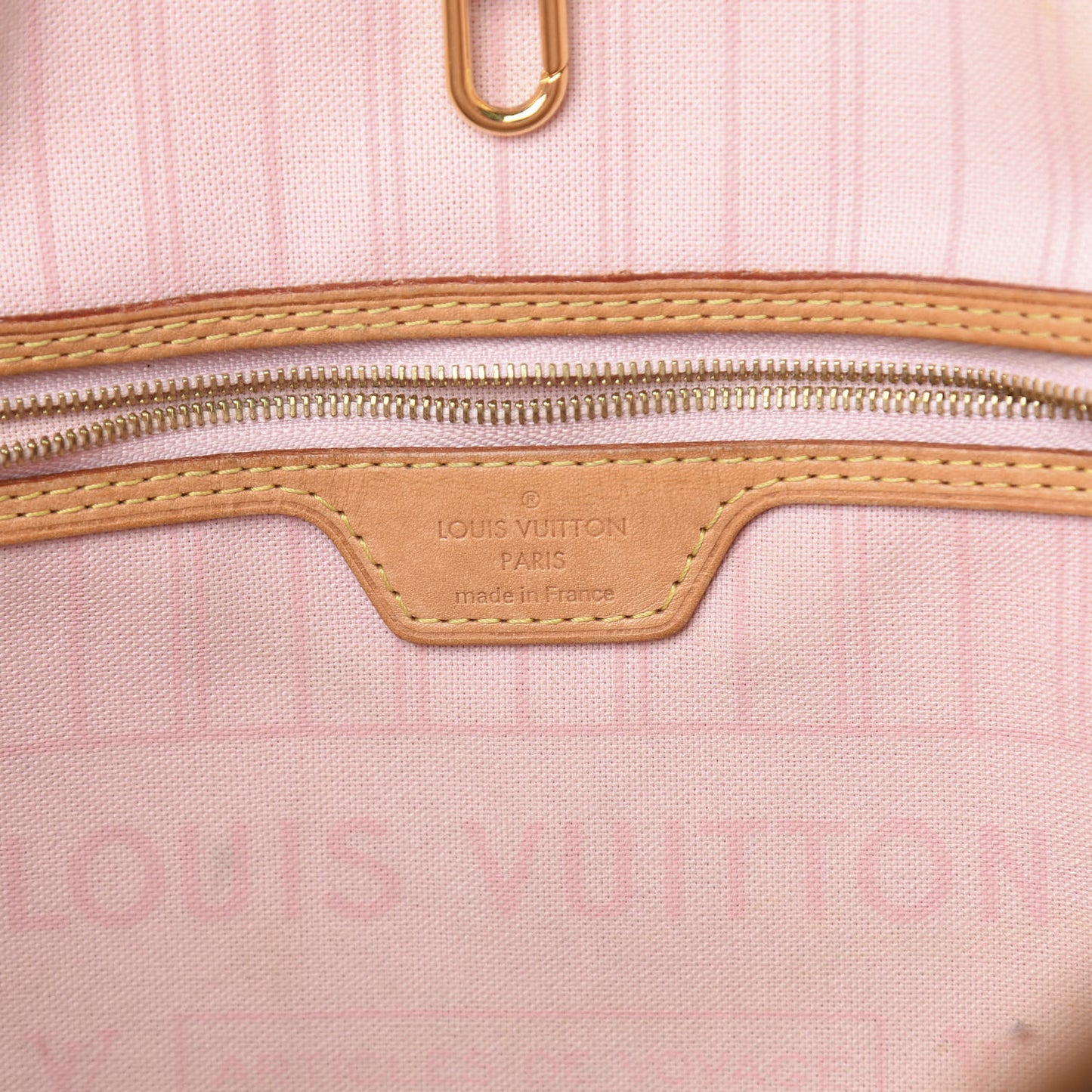 Damier Azur Neo Neverfull MM Rose Ballerine