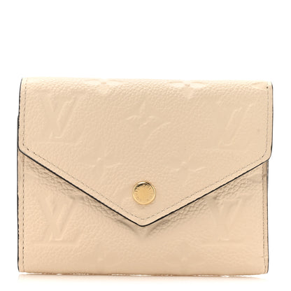 Louis Vuitton Empreinte Victorine Wallet Cream 1 of 9
