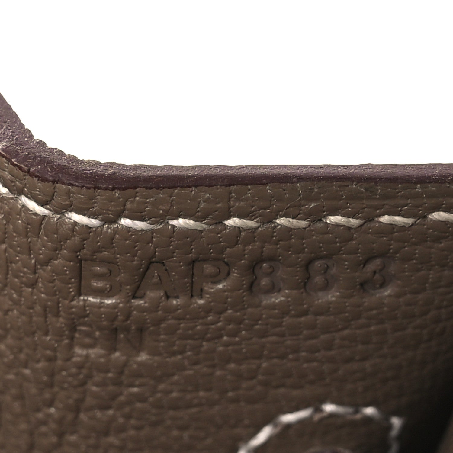 Hermes Epsom Birkin Sellier 25 Etoupe 7 of 14