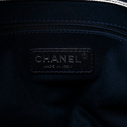 Chanel Denim Shopping Tote Blue 6 of 11