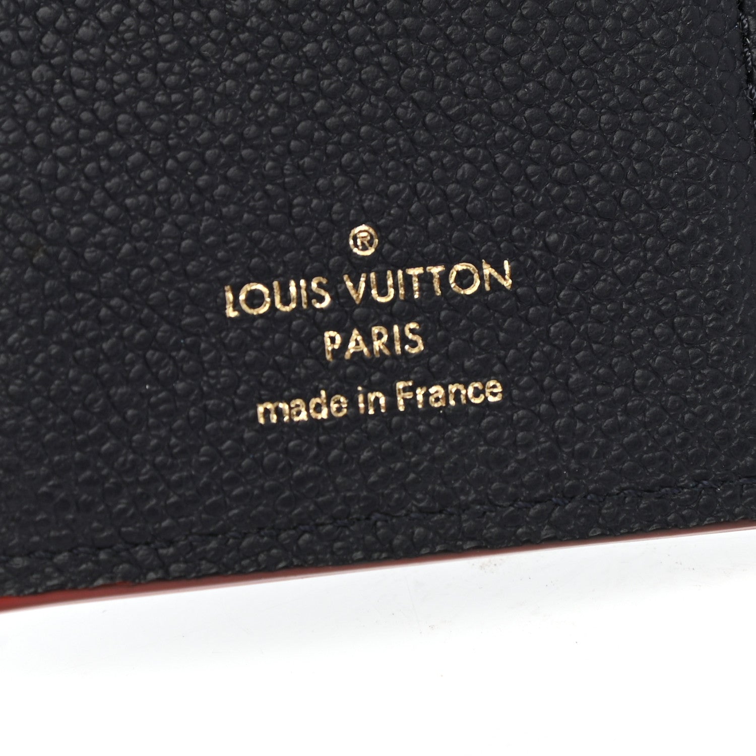 Louis Vuitton Empreinte Victorine Wallet Marine Rouge 6 of 9