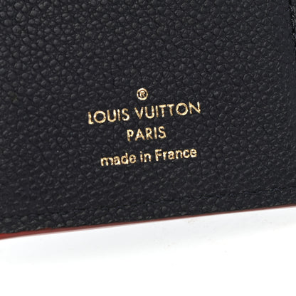 Louis Vuitton Empreinte Victorine Wallet Marine Rouge 6 of 9