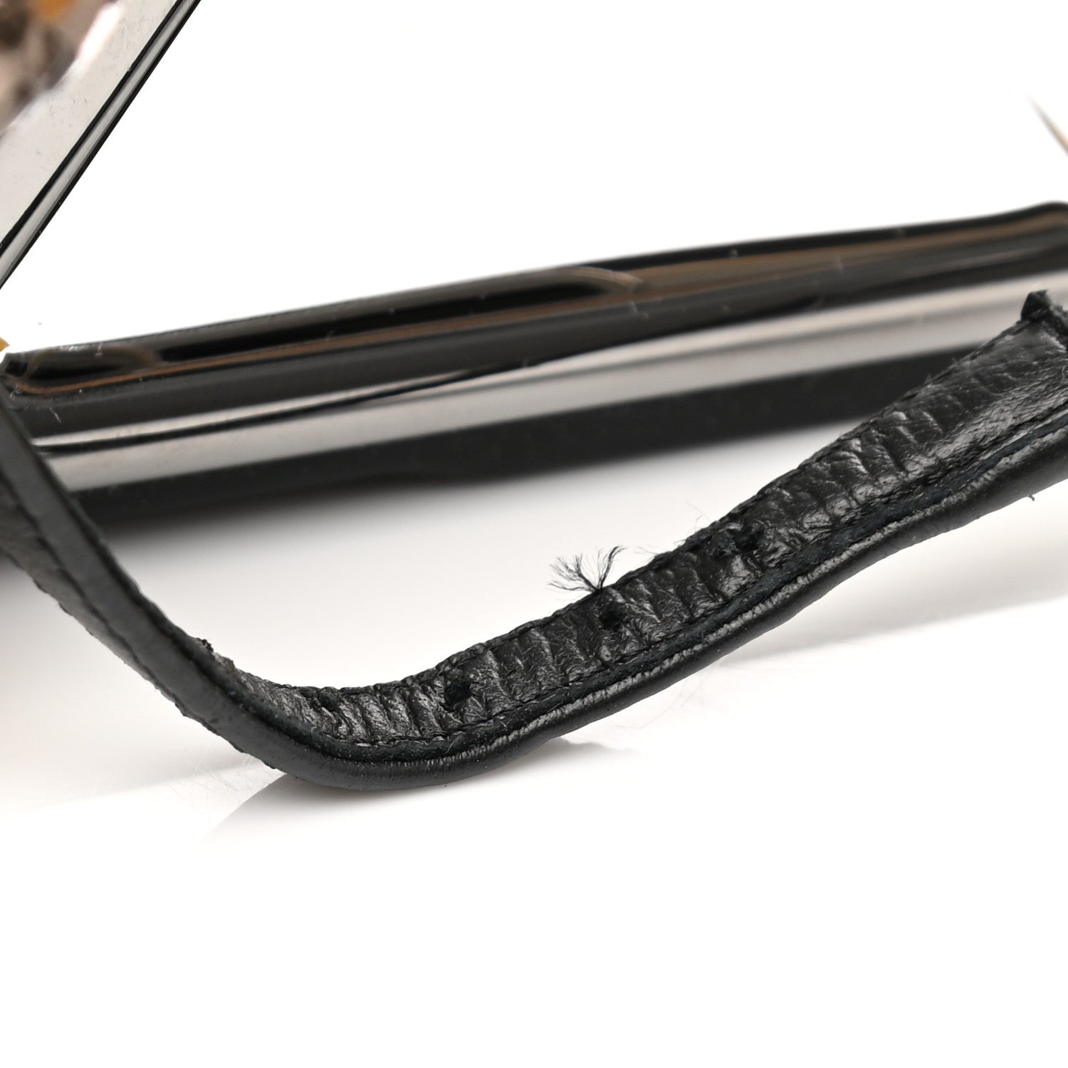 Fendi Nappa Metallic Ayers Fendi First 95mm Strappy Sandals 37.5 Black Chocolate Stagno 7 of 9