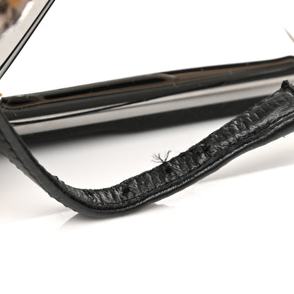 Fendi Nappa Metallic Ayers Fendi First 95mm Strappy Sandals 37.5 Black Chocolate Stagno 7 of 9