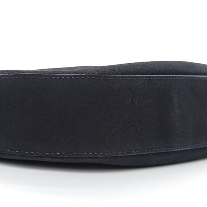 Mansur Gavriel Suede Shoulder Bag Navy 6 of 8