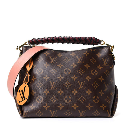 Louis Vuitton Monogram Beaubourg Hobo Mini Bordeaux Red Peach Safran Blue Jean Blue 1 of 10