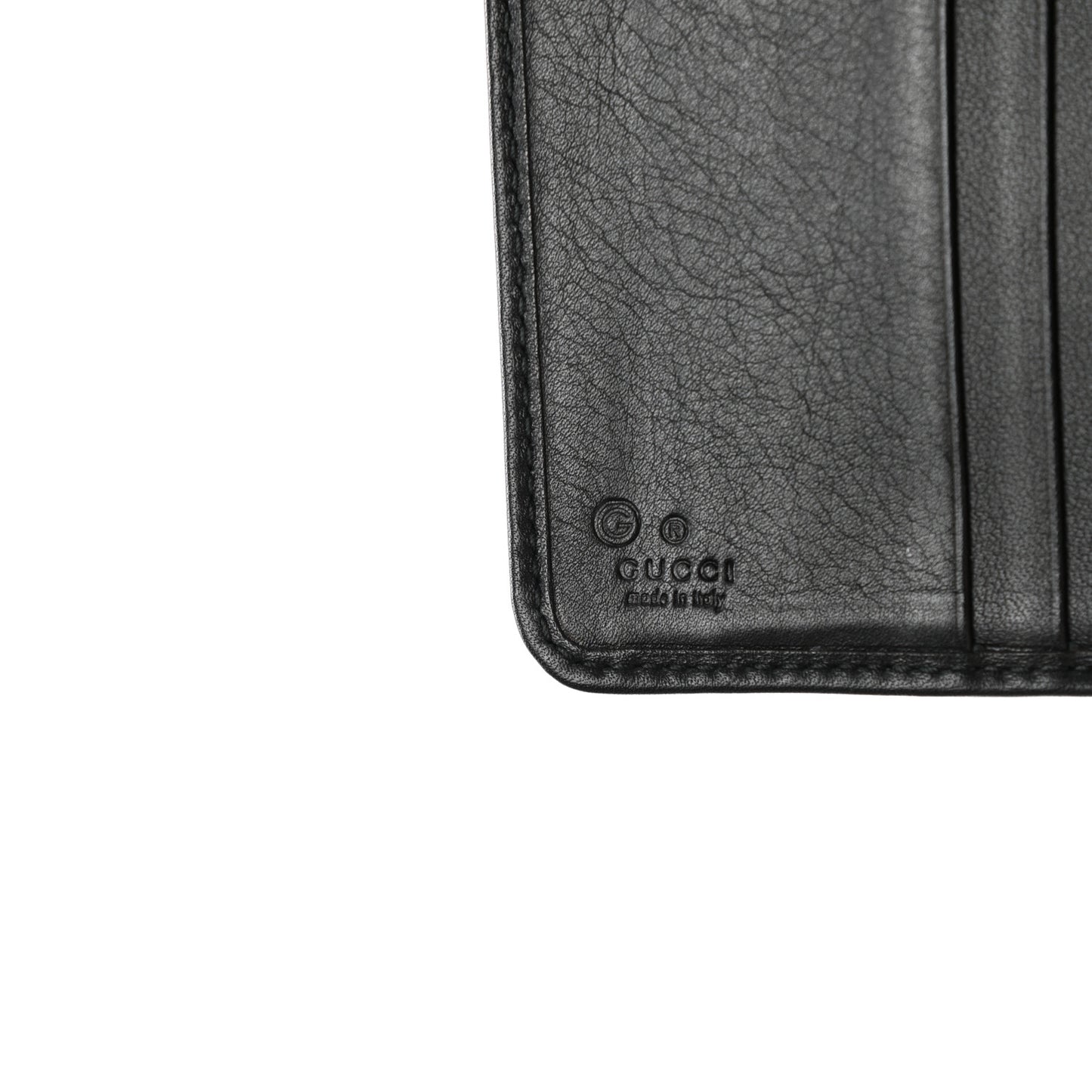 Soft Microguccissima Continental Zip Wallet Black