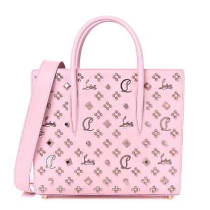 Christian Louboutin Calfskin Spikes Loubinthesky Medium Paloma Pink 1 of 12