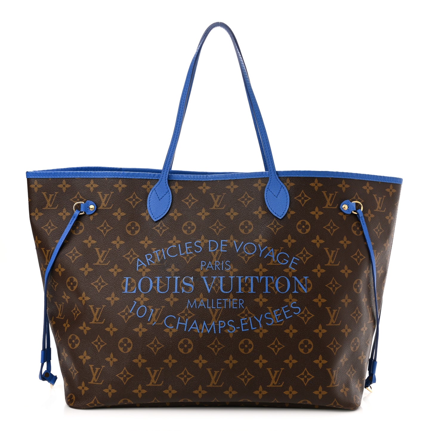 Monogram Articles de Voyage Ikat Neverfull GM Grand Blue