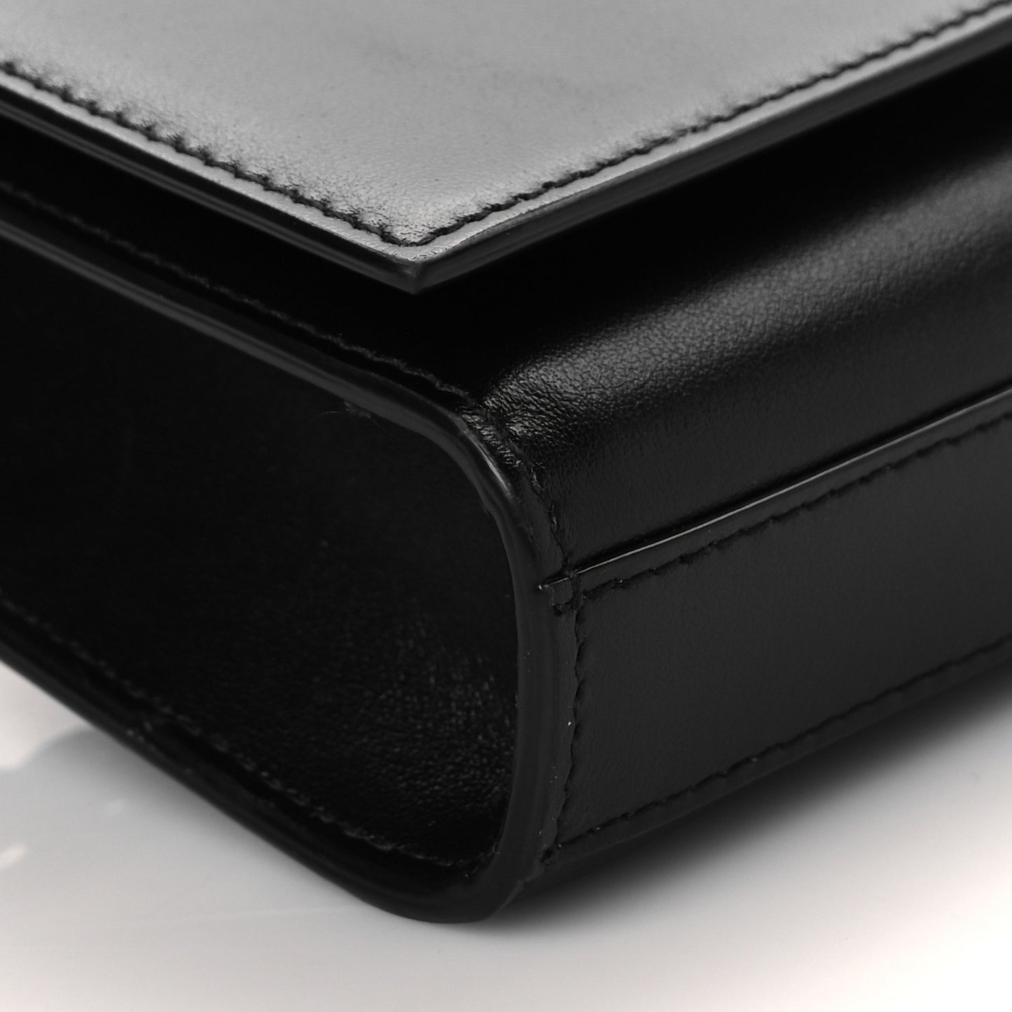 Smooth Calfskin Monogram Kate Belt Bag Black