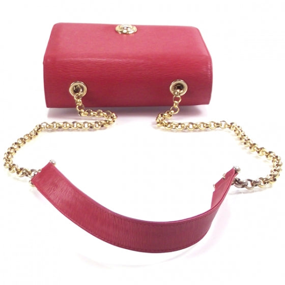 Leather Chain Shoulder Bag