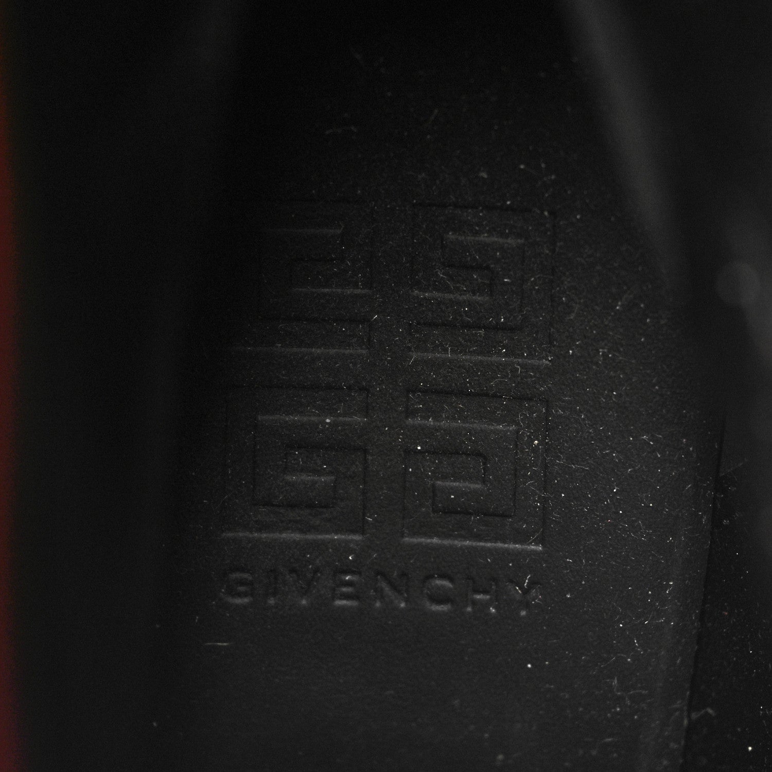 Givenchy Calfskin Shark Lock Ankle Boots 37 Red 8 of 10