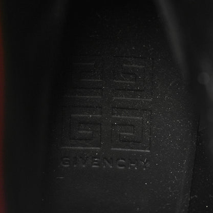 Givenchy Calfskin Shark Lock Ankle Boots 37 Red 8 of 10