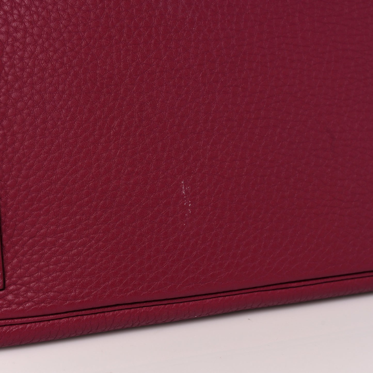 Taurillon Clemence Birkin 35 Rubis