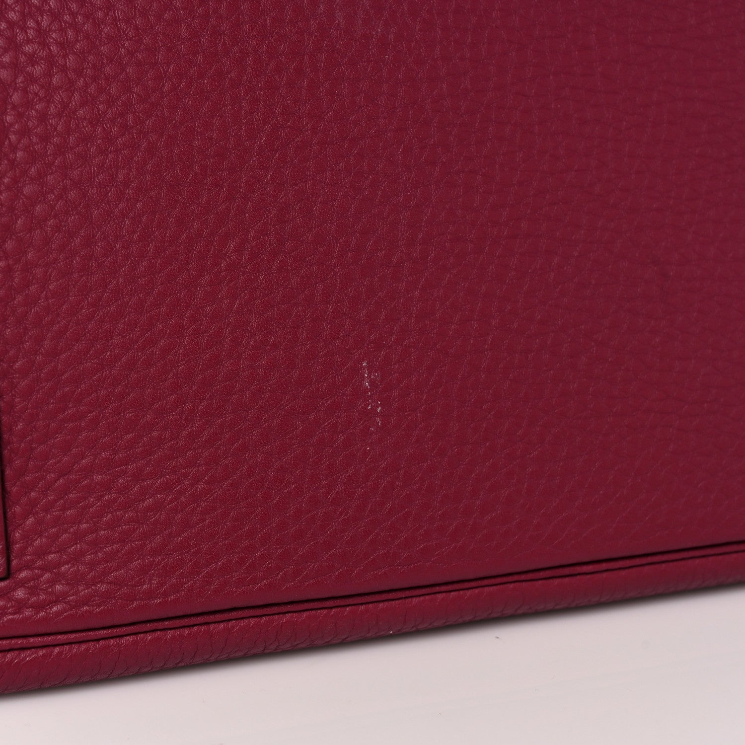 Hermes Taurillon Clemence Birkin 35 Rubis 36 of 48