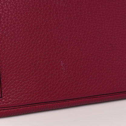 Hermes Taurillon Clemence Birkin 35 Rubis 36 of 48