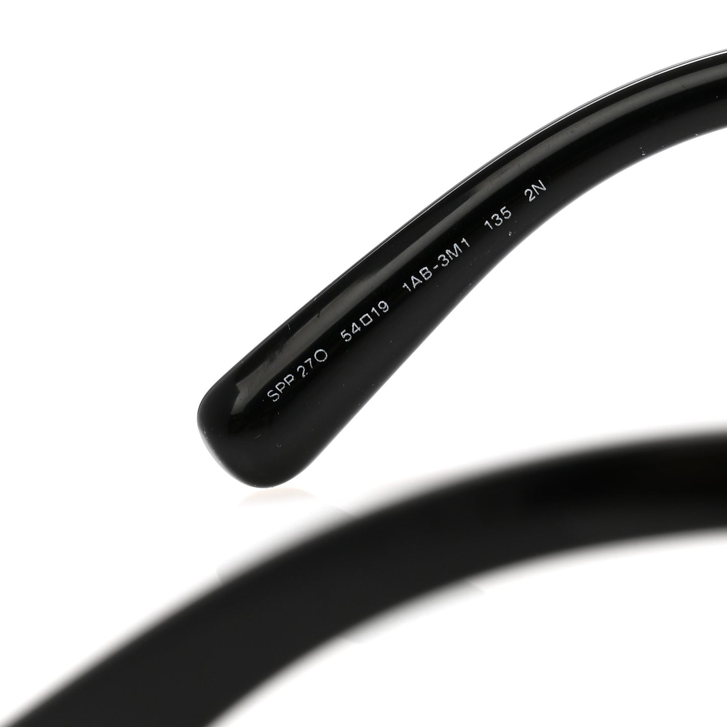 Acetate Baroque Sunglasses SPR 27O Black
