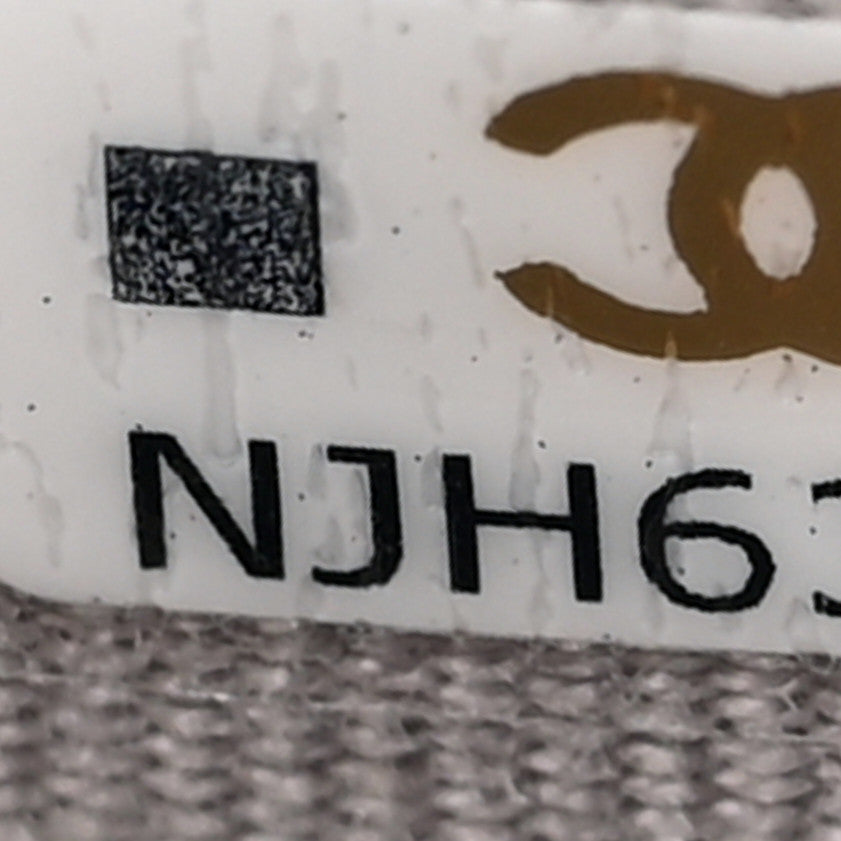 Chanel Lambskin Quilted Flap Card Holder Wallet Grey 8 of 11