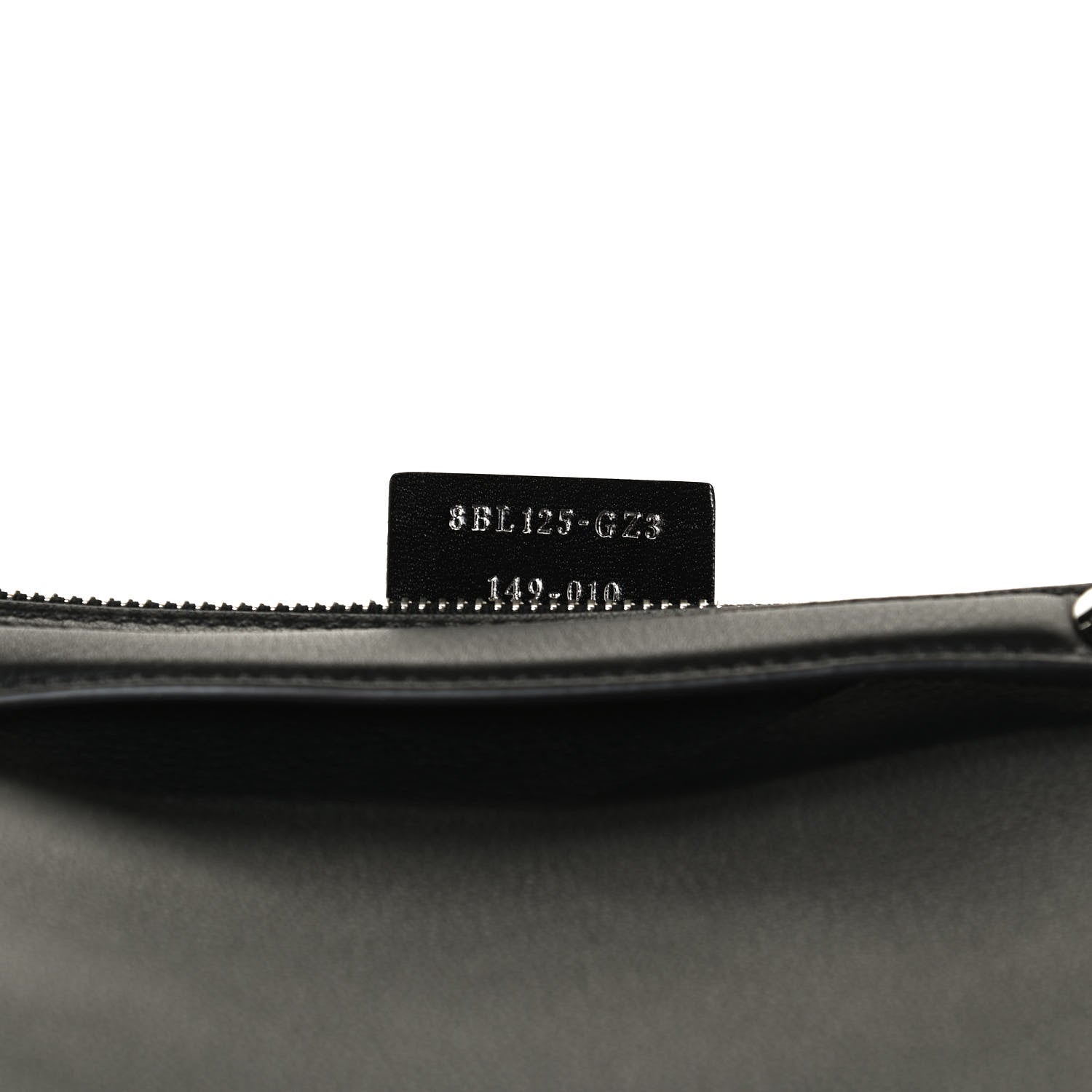 Fendi Vitello Dolce Marmol Large By The Way Boston Bag Black 7 of 17