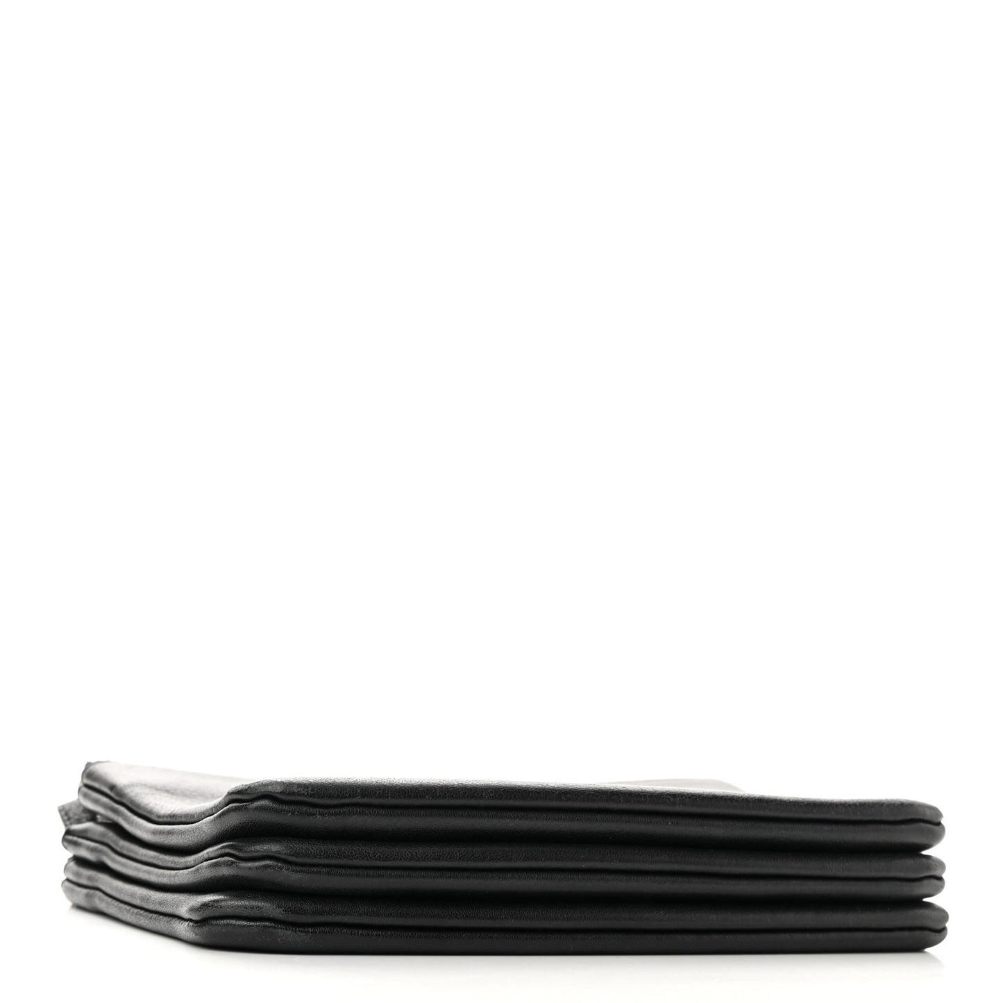 Lambskin Small Trio Crossbody Bag Black