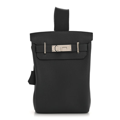Hermes Togo Hac A Dos PM Backpack Gris Misty 1 of 11