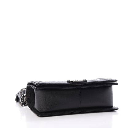 Chanel Caviar Quilted Medium Boy Flap Black 4 of 8