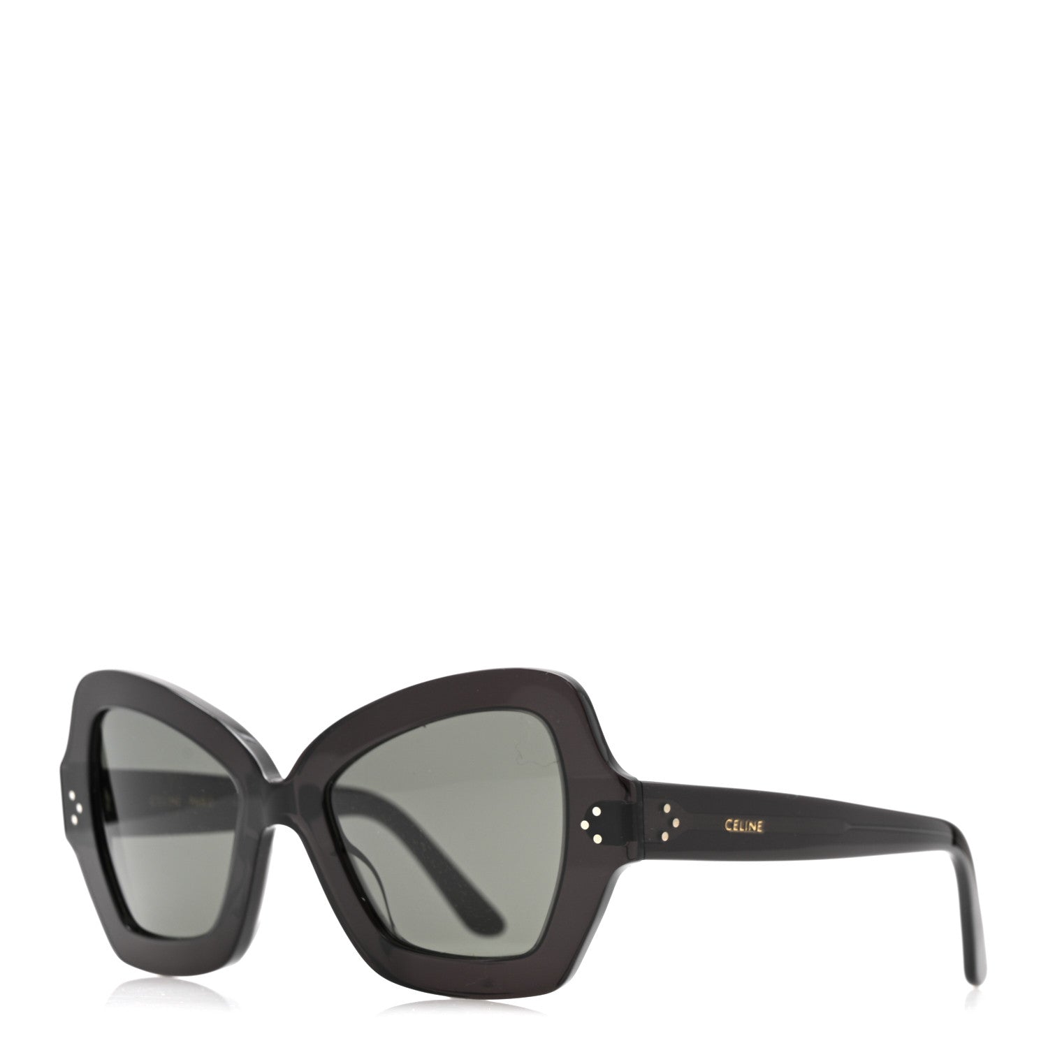 Celine Acetate Butterfly Sunglasses CL 40067I Black 1 of 7