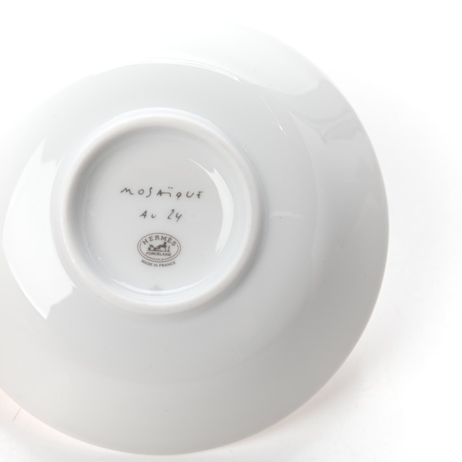 Hermes Porcelain Mosaique au 24 Soy Dish 5 of 7