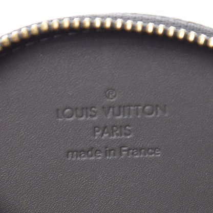 Louis Vuitton Vernis Animania Coq Rooster Round Coin Purse Gris Art Deco 6 of 8