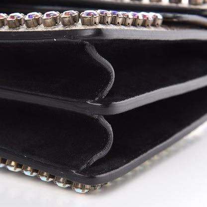 Gucci GG Supreme Monogram Crystal Small Dionysus Shoulder Bag Black 14 of 14