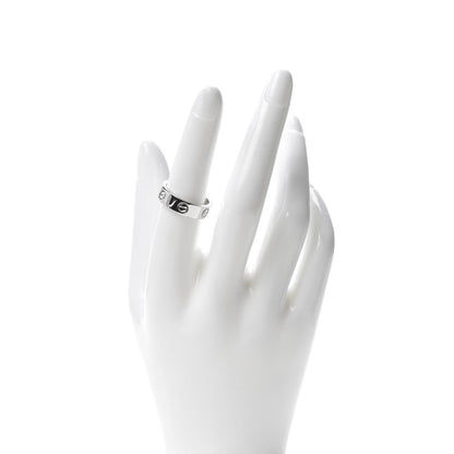 Cartier Platinum 5.5mm LOVE Ring 54 6.75 2 of 4