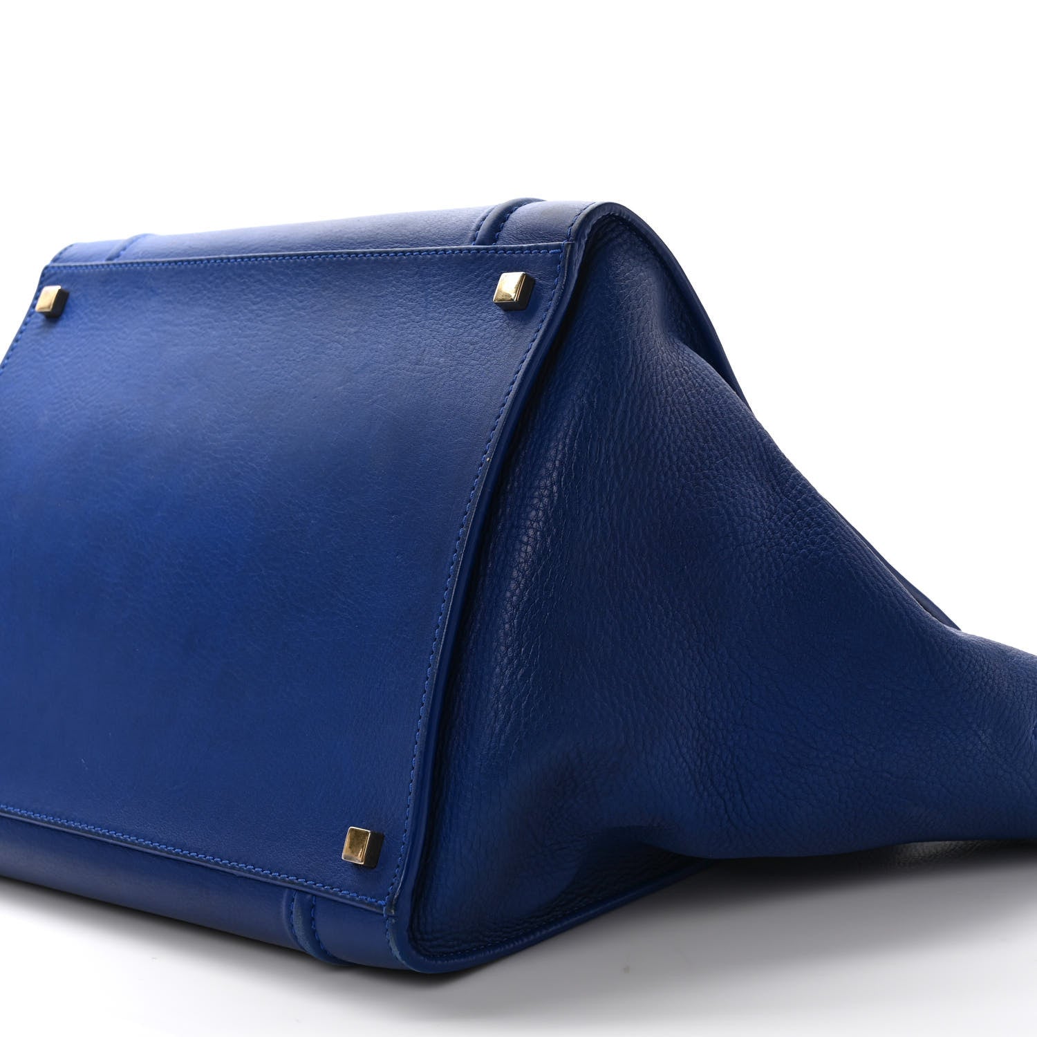 Celine Supple Calfskin Medium Phantom Luggage Indigo 9 of 12