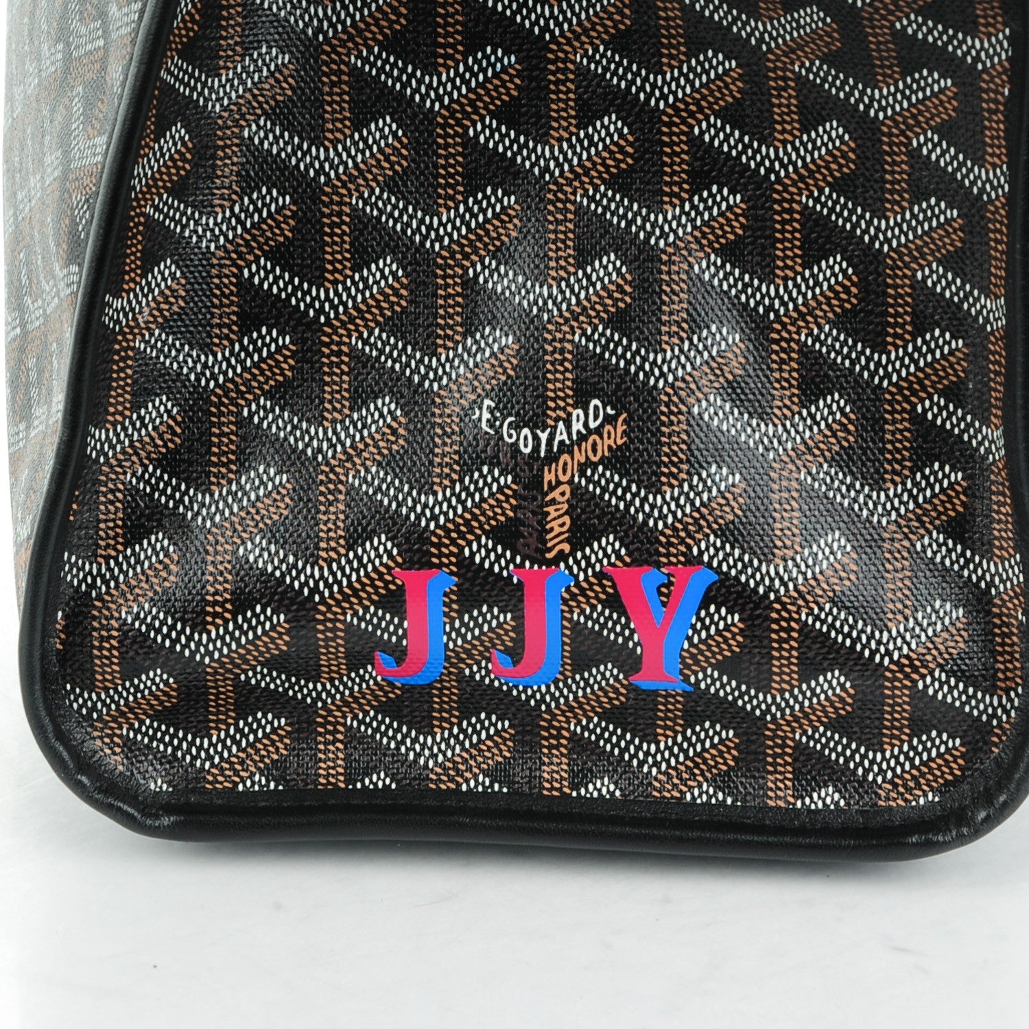 Goyard Goyardine Marquises Tote Black 6 of 9