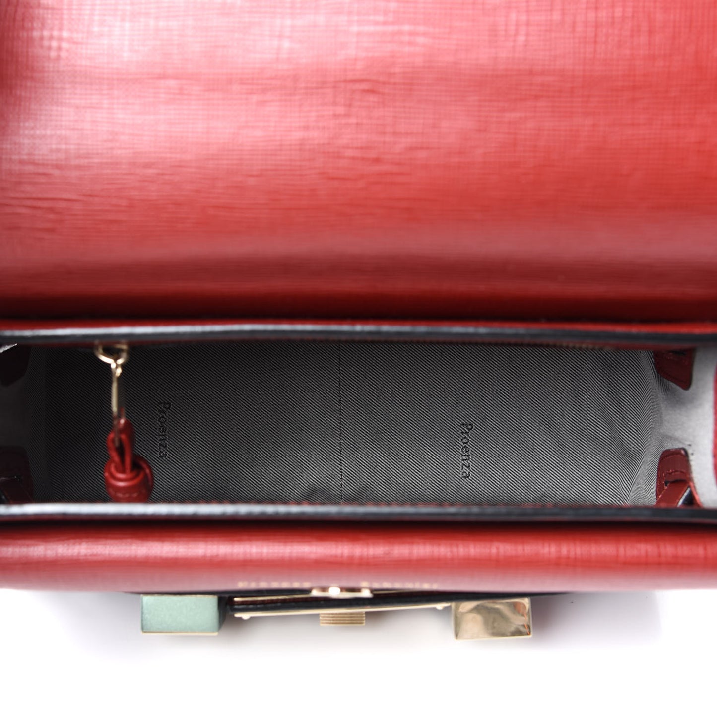 New Linosa Mini PS11 Classic Shoulder Bag Red Plum