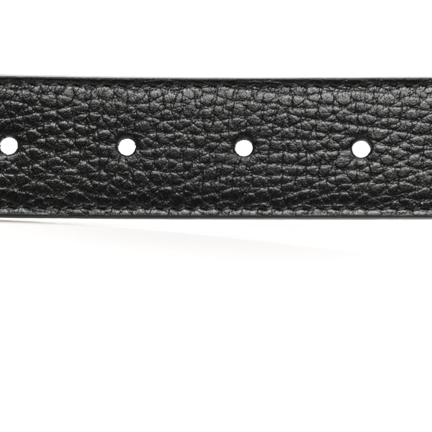 Dollar Calfskin Double G Reversible 30mm Belt 85 34 Black New Acero