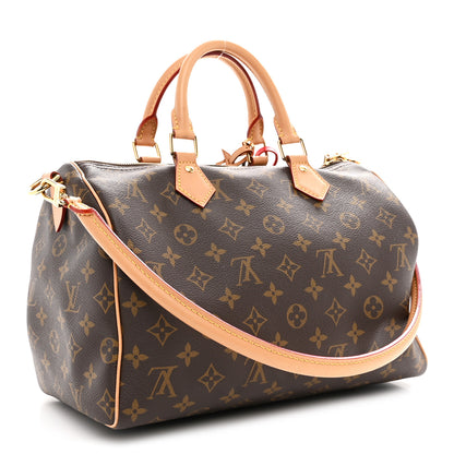 Louis Vuitton Monogram Speedy Soft Crafty 30 3 of 9