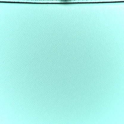 Fendi Shiny Nappa Petite Peekaboo I SEE U Satchel Spring Turquoise 10 of 12