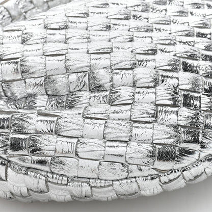 Bottega Veneta Metallic Nappa Intrecciato Mini Jodie Silver 9 of 11