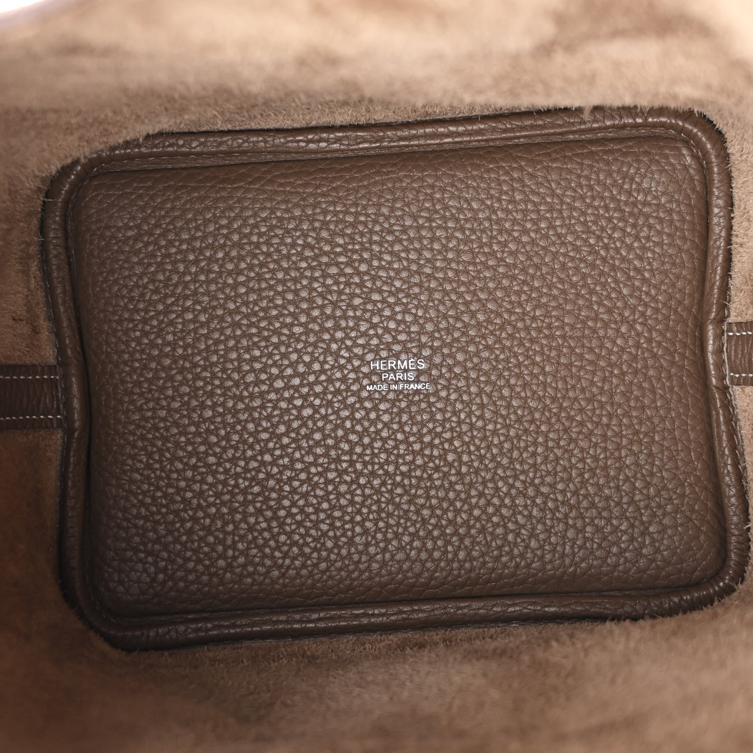 Hermes Taurillon Clemence Picotin Lock 18 PM Etoupe 5 of 11