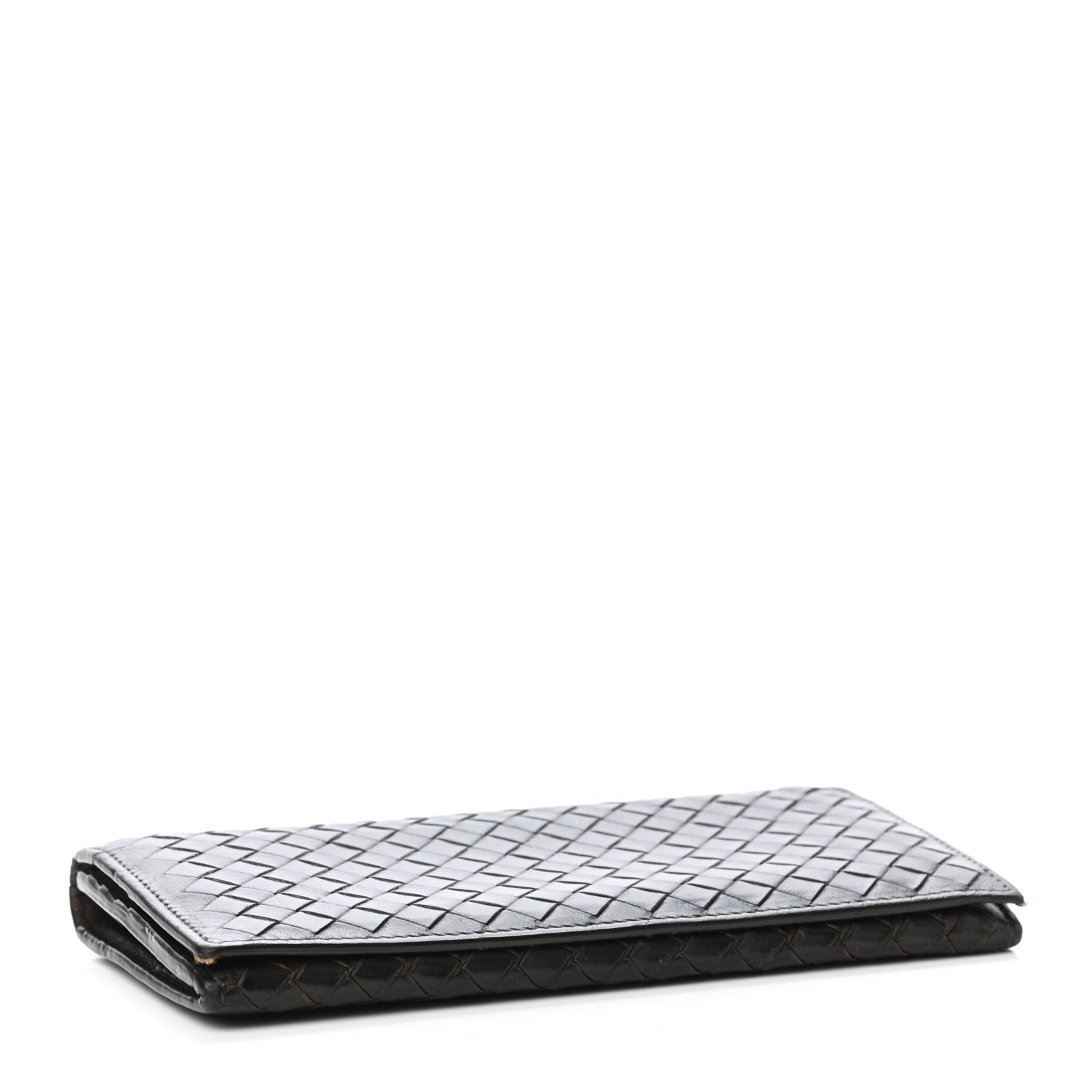 Bottega Veneta Nappa Intrecciato Continental Flap Wallet Brown 3 of 9