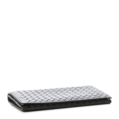 Bottega Veneta Nappa Intrecciato Continental Flap Wallet Brown 3 of 9