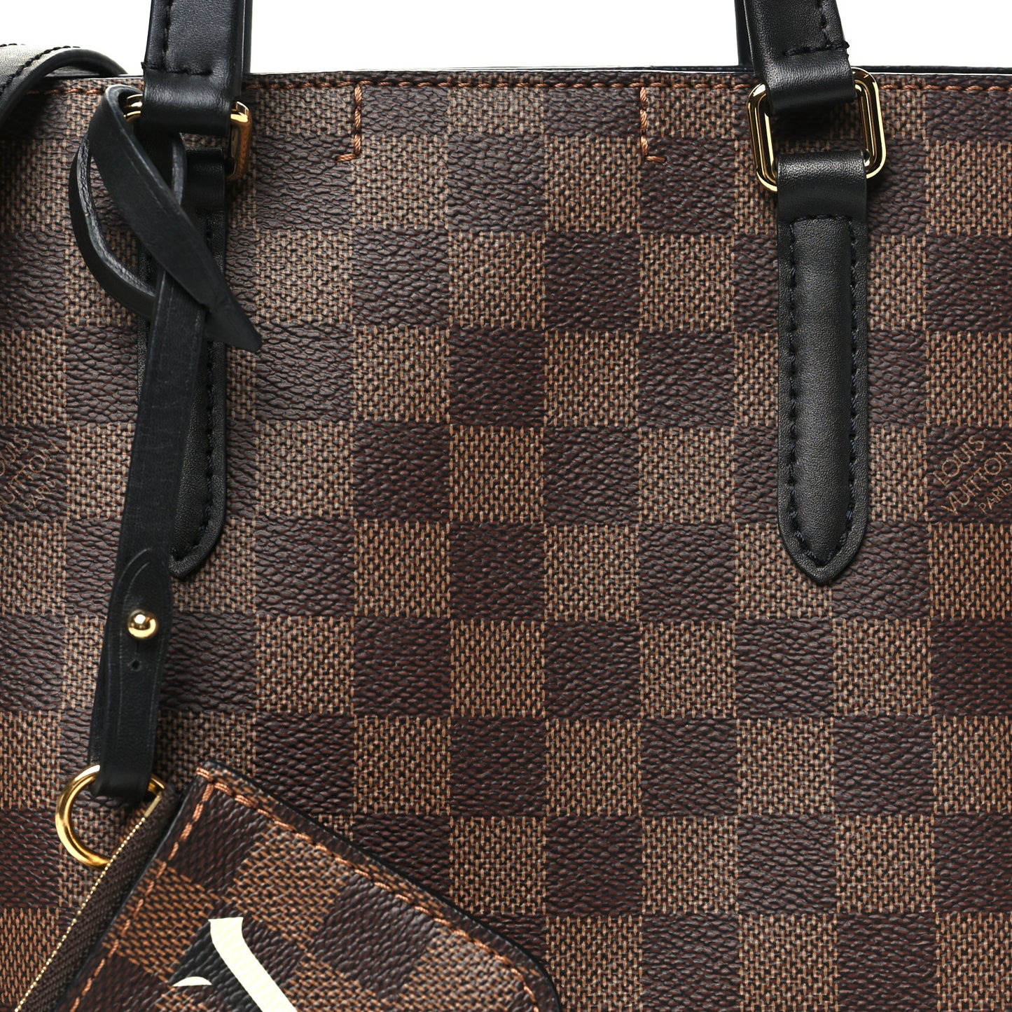 Damier Ebene Belmont PM Black