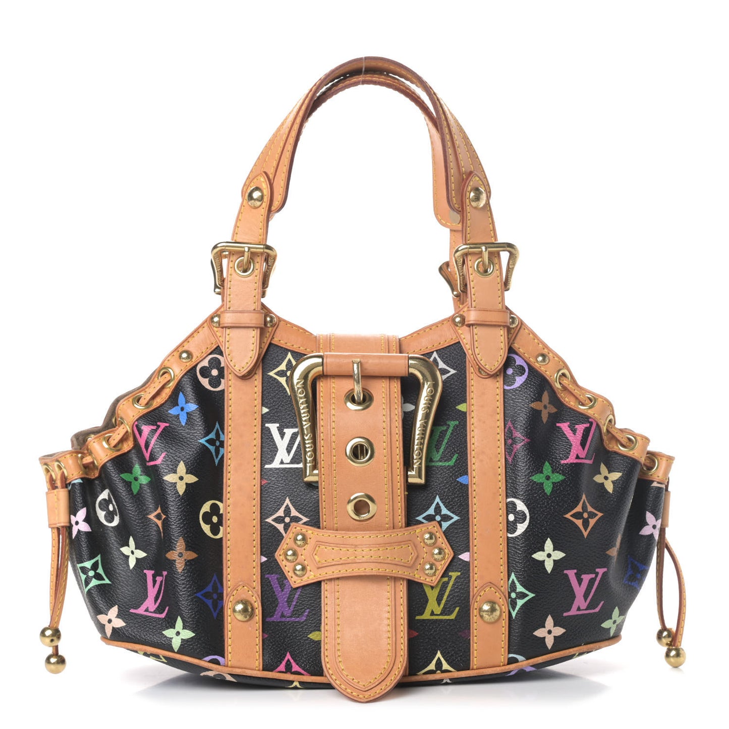 Monogram Multicolor Theda GM Black
