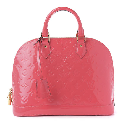 Louis Vuitton Vernis Alma PM Rose Litchi 1 of 10