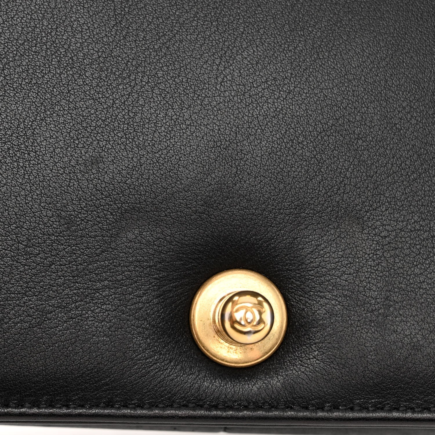 Chanel Calfskin Quilted Large Boy Flap Black 13 of 13