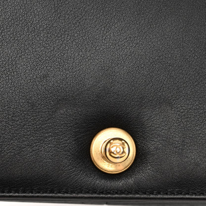 Chanel Calfskin Quilted Large Boy Flap Black 13 of 13