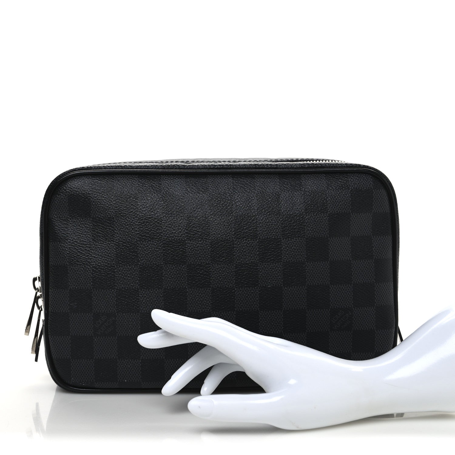 Louis Vuitton Damier Graphite Toilet Pouch GM 2 of 11
