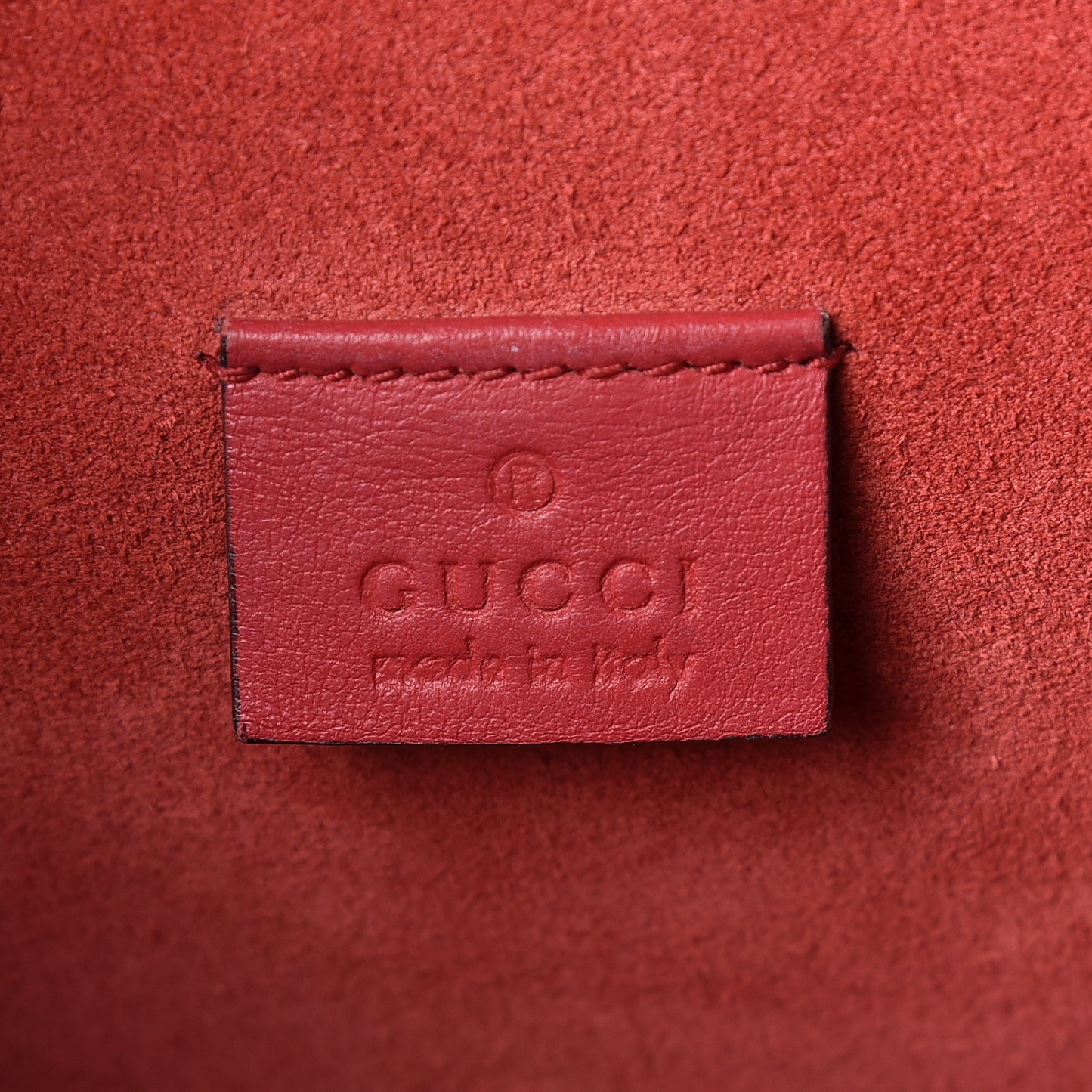 GG Supreme Monogram Small Dionysus Shoulder Bag Red