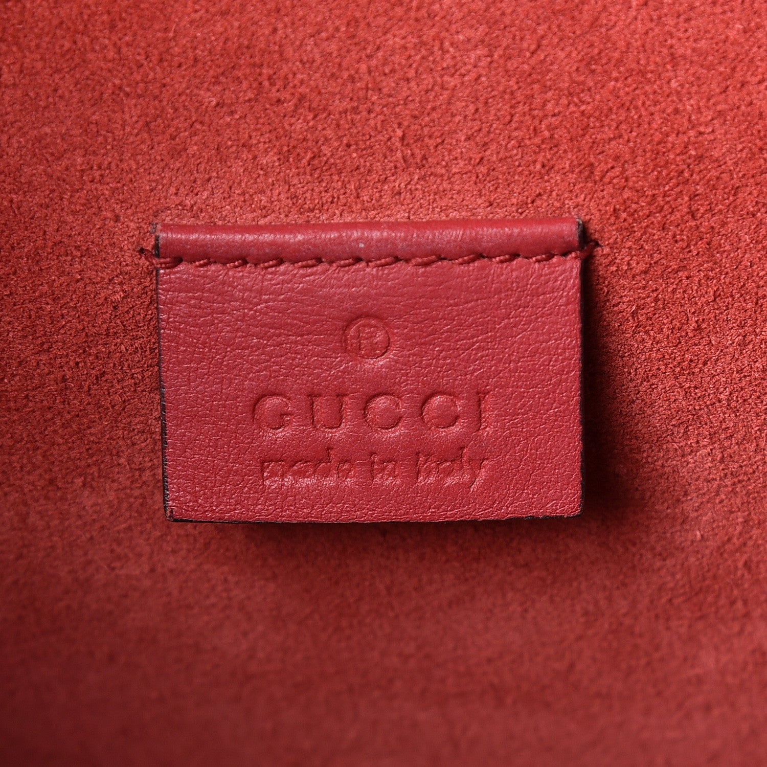 Gucci GG Supreme Monogram Small Dionysus Shoulder Bag Red 6 of 15
